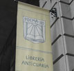 Estandarte de estilo con lona impresa doble faz