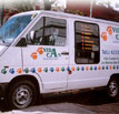Decoraci�n de camioneta en vinilo de corte